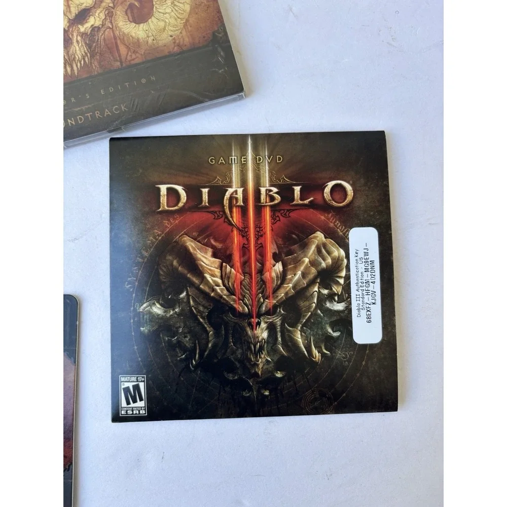 Diablo III Collector's‎ Edition Box Set Incomplete